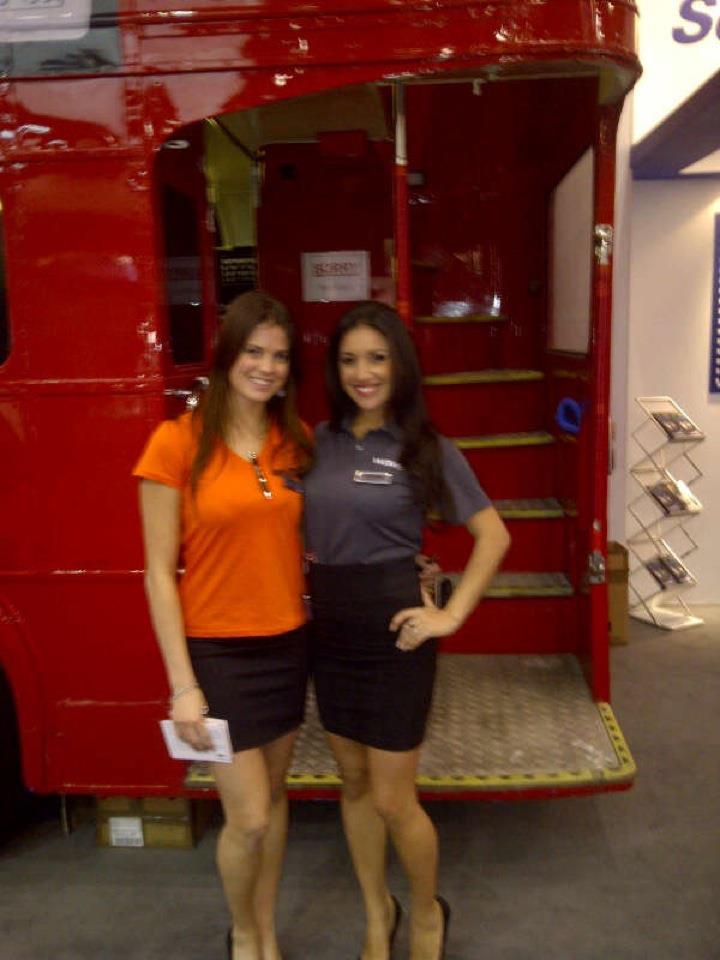 Promotional Models With Wave Systems Corp At Infosecurity Europe On 24/26th April 2012