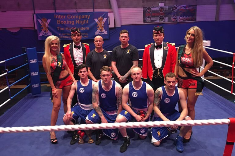 Ring Girls For 'times To Remember' Boxing Show In Catterick On 26th May 2016