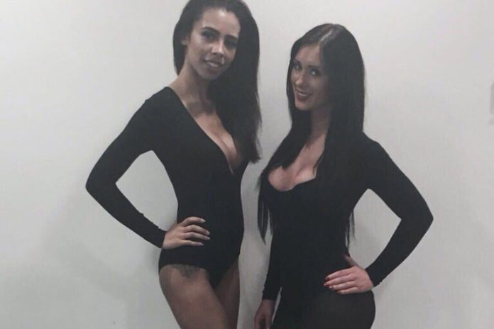 Ring Girls With Witney Fight Club At No Holding Back On 9th April 2016