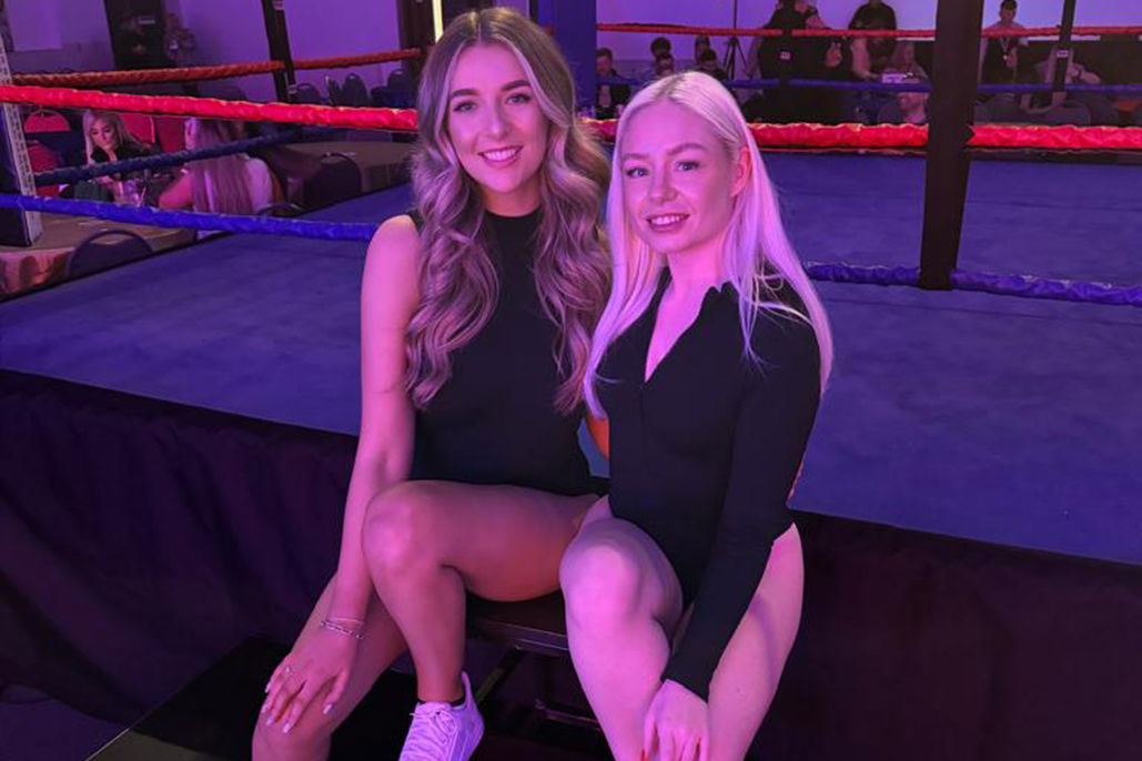 Ring Girls In Manchester On 16th March 2024