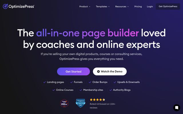 OptimizePressの公式ページ