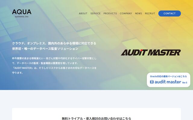 AUDIT MASTERの公式ページ