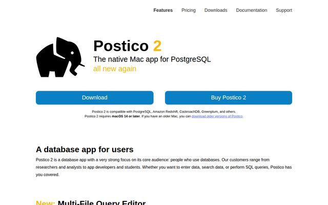 Posticoの公式ページ