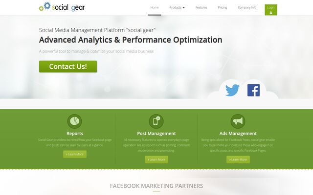 social gearの公式ページ