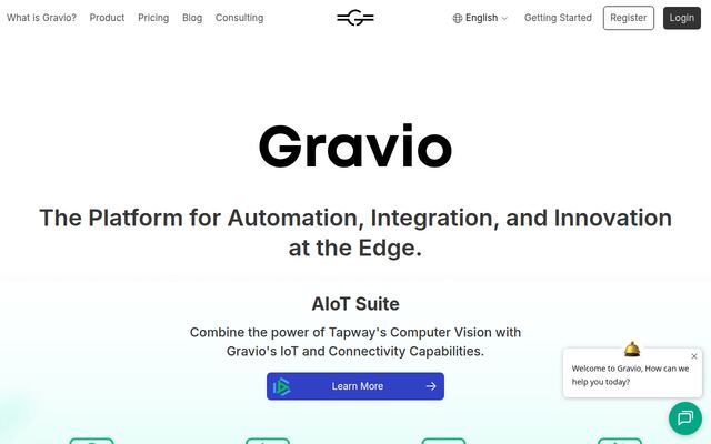 Gravioの公式ページ