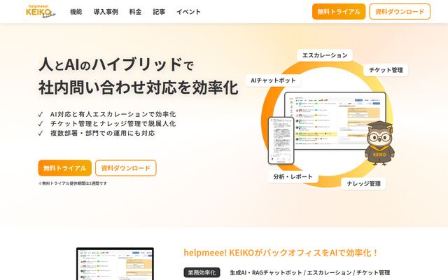helpmeee!KEIKOの公式ページ