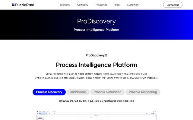 ProDiscoveryの公式ページ