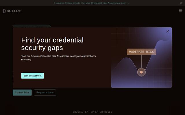 Dashlaneの公式ページ