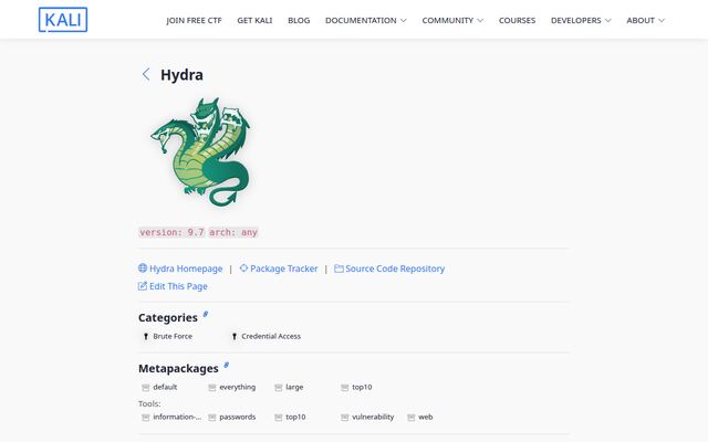 hydraの公式ページ