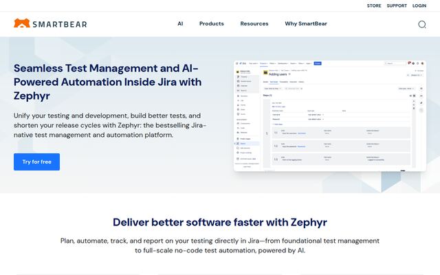 Zephyrの公式ページ