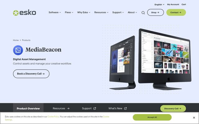 MediaBeaconの公式ページ