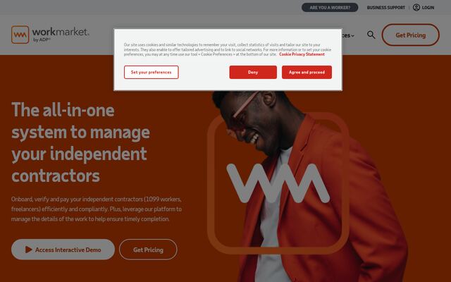 WorkMarketの公式ページ