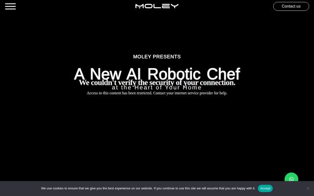 Moleyの公式ページ
