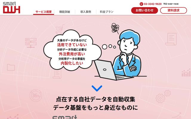 Smart DWHの公式ページ