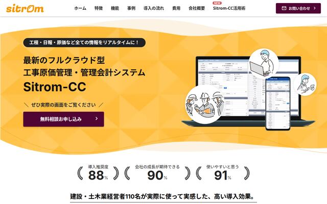Sitrom-CCの公式ページ