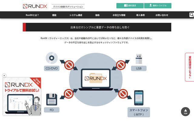 RunDX DeviceControl（ランディーエックス デバイスコントロール）の公式ページ