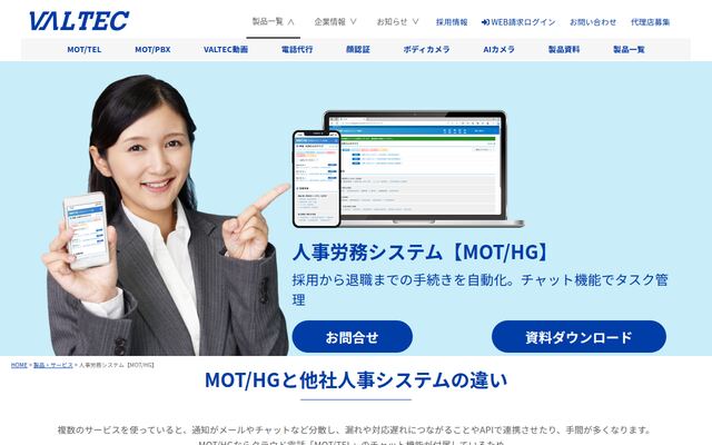MOT/HGの公式ページ