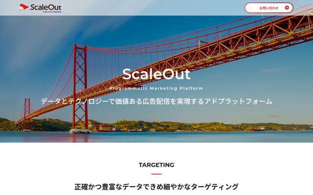 ScaleOutの公式ページ