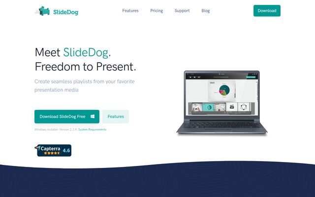 SlideDogの公式ページ