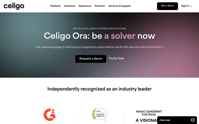 Celigoの公式ページ