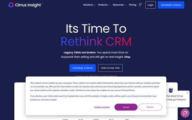 Cirrus Insightの公式ページ