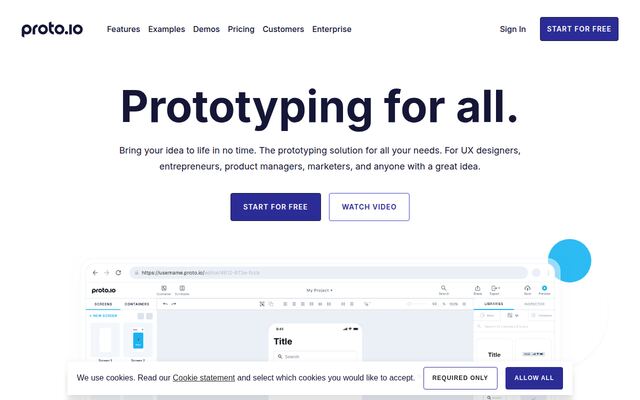 Proto.ioの公式ページ