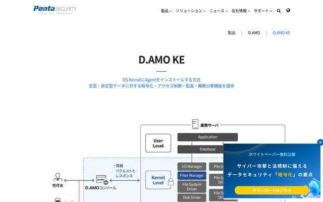 D’Amo KEの公式ページ