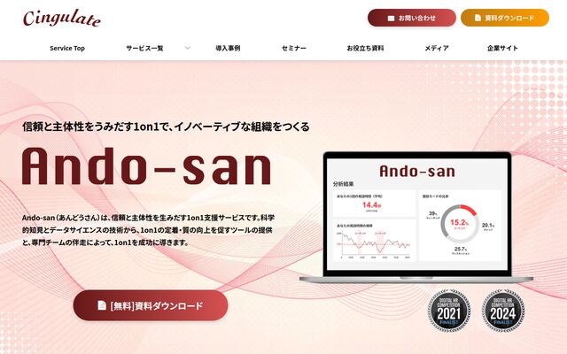 Ando-sanの公式ページ