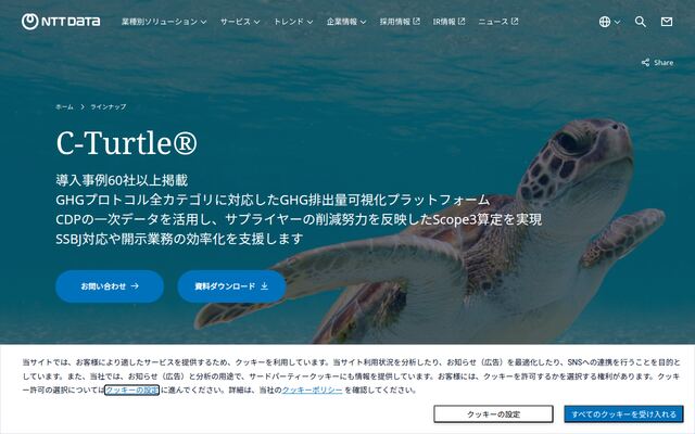 C-Turtleの公式ページ