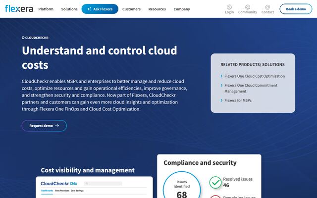 CloudCheckrの公式ページ