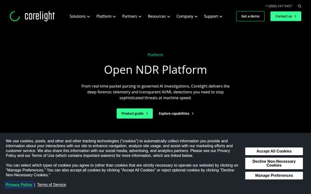 Open NDR Platformの公式ページ