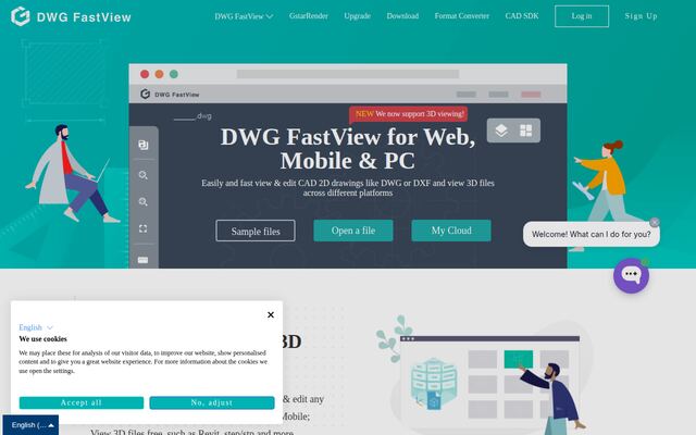 DWG FastViewの公式ページ
