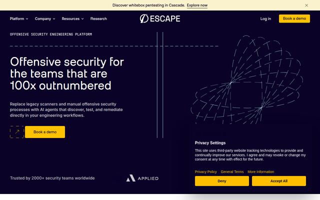 Escape の公式ページ