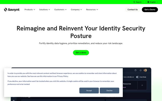 Identity Security Posture Management (ISPM)の公式ページ