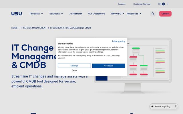 IT Change Managementの公式ページ