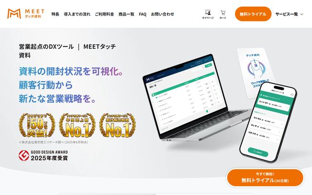 MEET タッチ資料の公式ページ