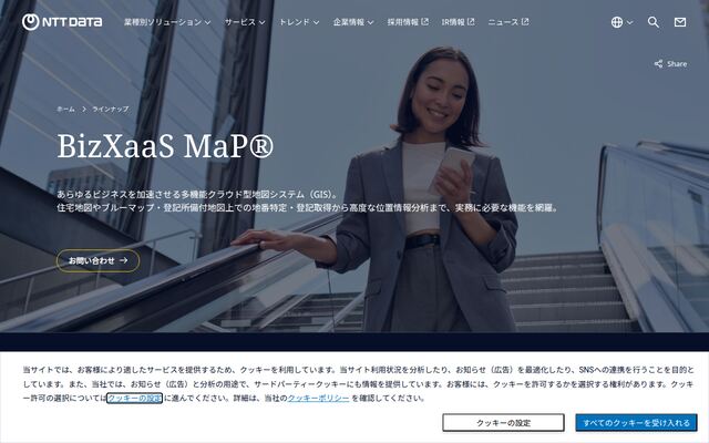 BizXaaS MaPの公式ページ