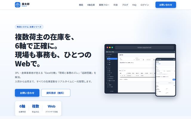 庫太郎の公式ページ