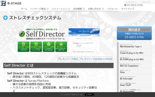 Self-Directorの公式ページ