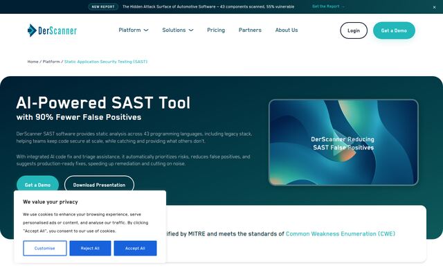DerScannerの公式ページ