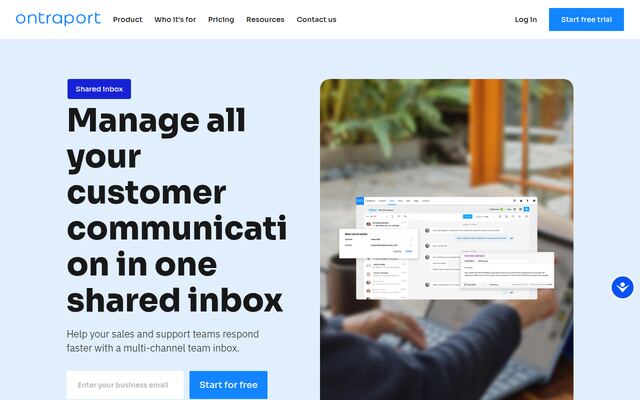 Shared Inboxの公式ページ