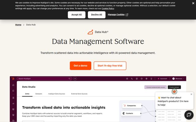 HubSpot Data Hub
