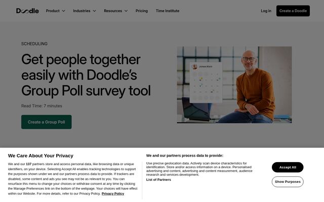 Group pollsの公式ページ