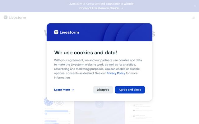 Livestormの公式ページ