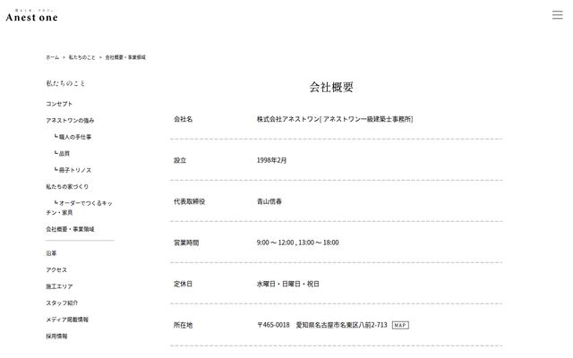 株式会社アネストワンの公式サイト