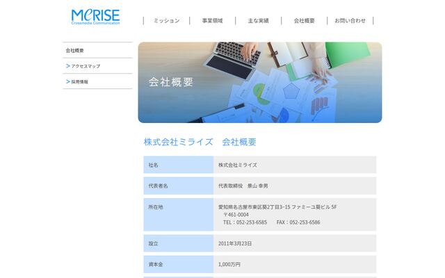 株式会社ミライズの公式サイト