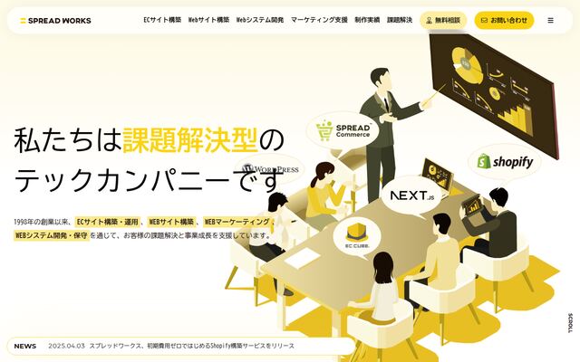 有限会社スプレッドワークスの公式サイト