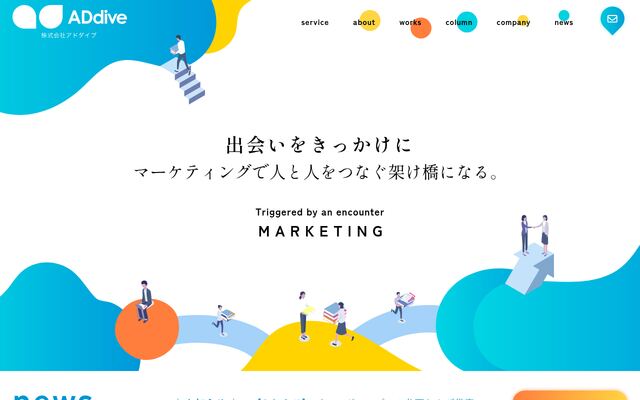 株式会社アドダイブの公式サイト