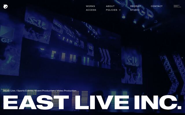 株式会社イースト・ライブの公式サイト