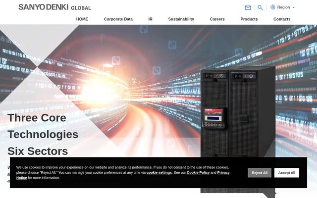 山洋電気株式会社の公式サイト